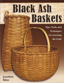 MARCH Black Ash Natural Low Square Basket